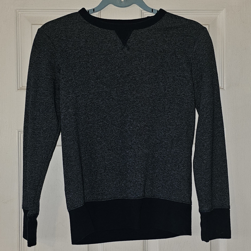 Athletic Works Boy's Heather Blue Crewneck Sweatshirt
